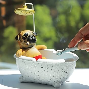 Amazon.co.jp: [dhiuebc] 灰皿 レジン 置物 卓上灰皿 タバコ